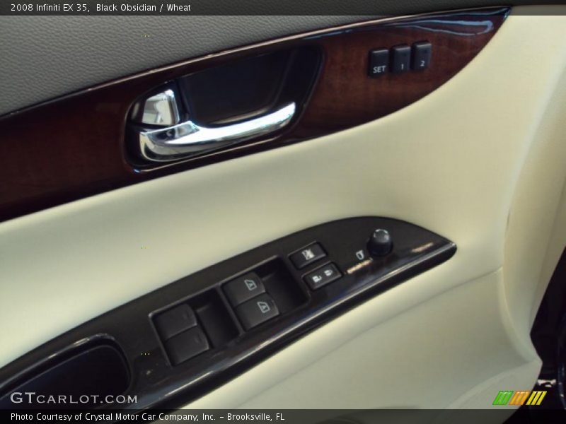 Black Obsidian / Wheat 2008 Infiniti EX 35
