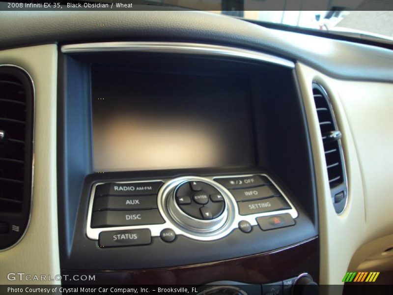 Black Obsidian / Wheat 2008 Infiniti EX 35
