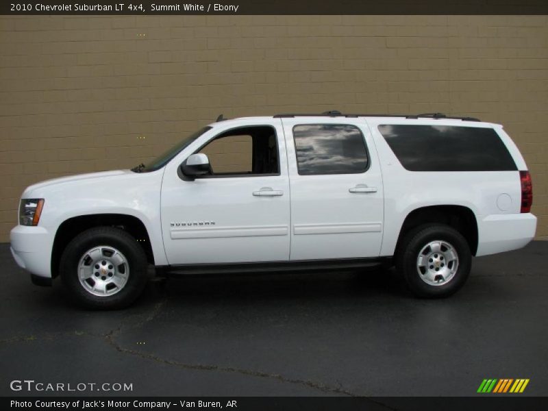 Summit White / Ebony 2010 Chevrolet Suburban LT 4x4