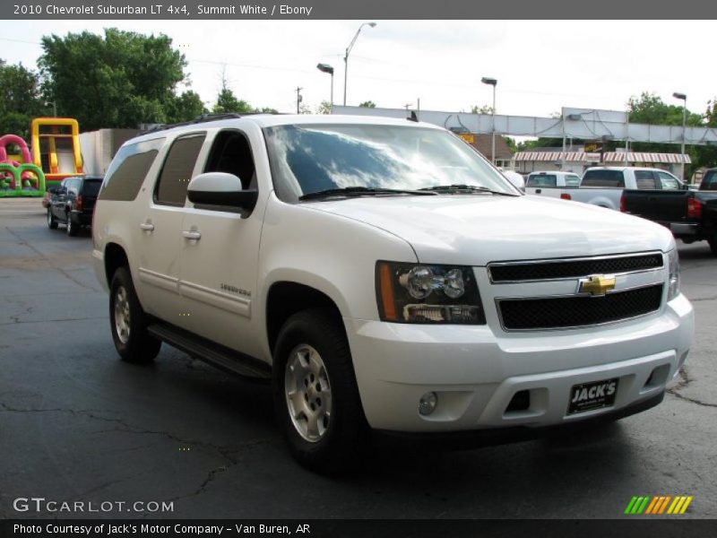 Summit White / Ebony 2010 Chevrolet Suburban LT 4x4