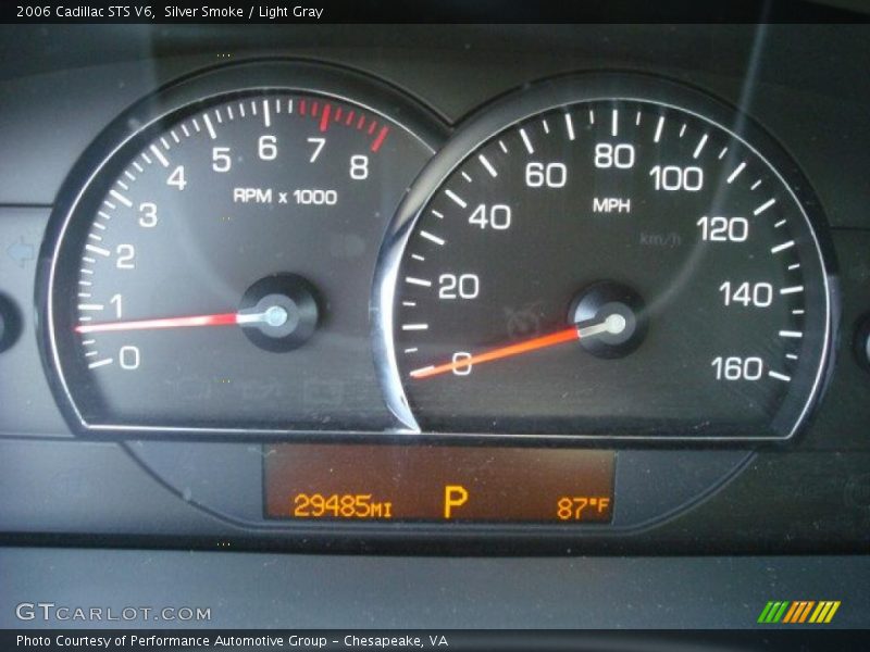 Silver Smoke / Light Gray 2006 Cadillac STS V6