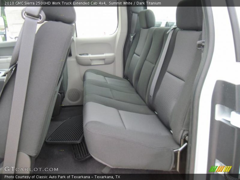 Summit White / Dark Titanium 2010 GMC Sierra 2500HD Work Truck Extended Cab 4x4
