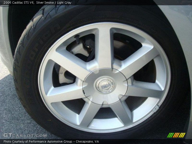 Silver Smoke / Light Gray 2006 Cadillac STS V6