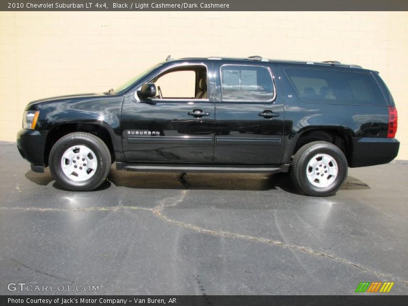 Black / Light Cashmere/Dark Cashmere 2010 Chevrolet Suburban LT 4x4