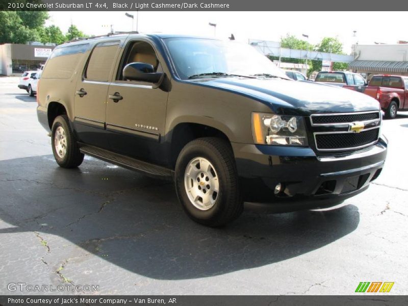 Black / Light Cashmere/Dark Cashmere 2010 Chevrolet Suburban LT 4x4