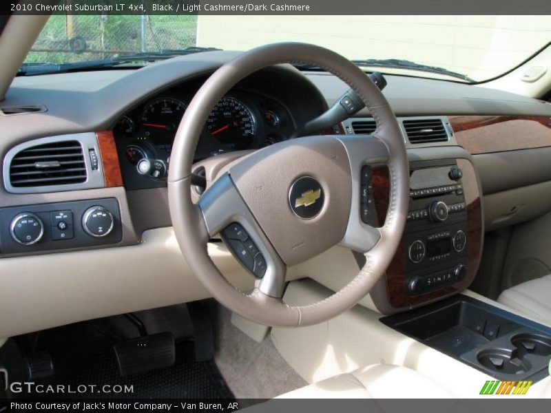 Black / Light Cashmere/Dark Cashmere 2010 Chevrolet Suburban LT 4x4
