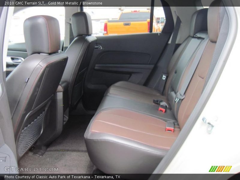 Gold Mist Metallic / Brownstone 2010 GMC Terrain SLT
