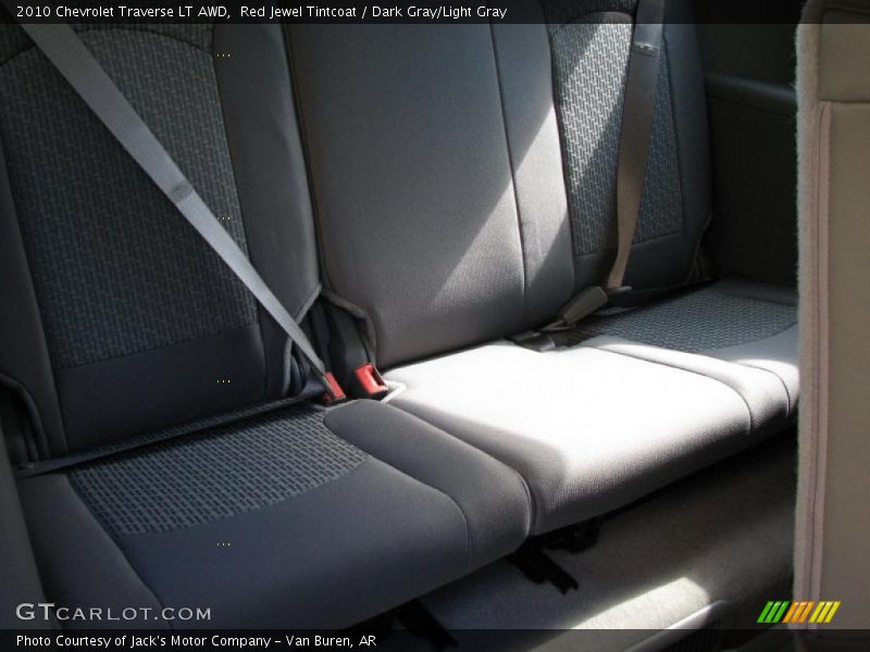 Red Jewel Tintcoat / Dark Gray/Light Gray 2010 Chevrolet Traverse LT AWD