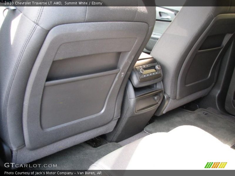Summit White / Ebony 2010 Chevrolet Traverse LT AWD