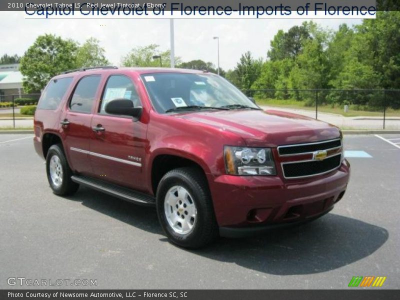 Red Jewel Tintcoat / Ebony 2010 Chevrolet Tahoe LS