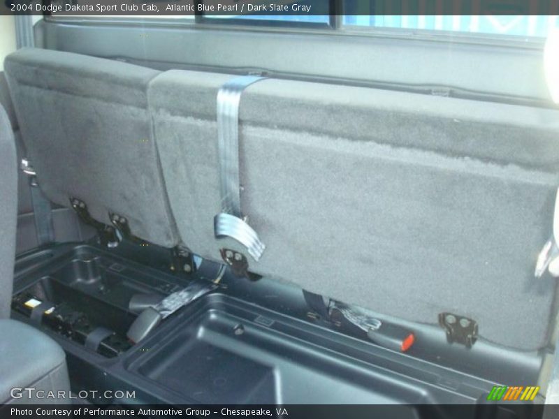 Atlantic Blue Pearl / Dark Slate Gray 2004 Dodge Dakota Sport Club Cab