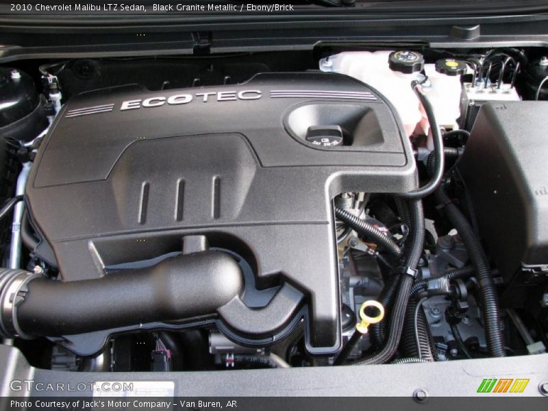 Black Granite Metallic / Ebony/Brick 2010 Chevrolet Malibu LTZ Sedan