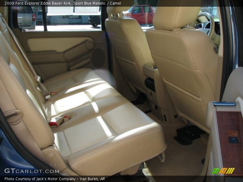 Sport Blue Metallic / Camel 2009 Ford Explorer Eddie Bauer 4x4