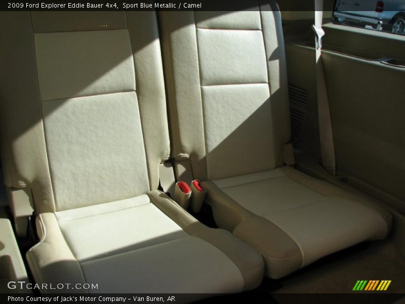 Sport Blue Metallic / Camel 2009 Ford Explorer Eddie Bauer 4x4