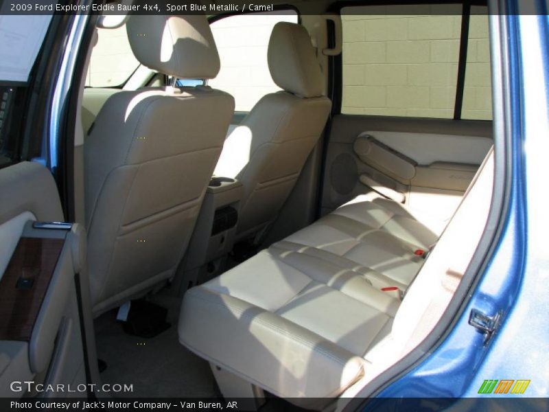 Sport Blue Metallic / Camel 2009 Ford Explorer Eddie Bauer 4x4