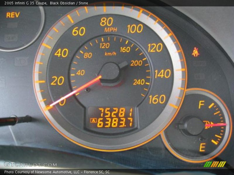 Black Obsidian / Stone 2005 Infiniti G 35 Coupe