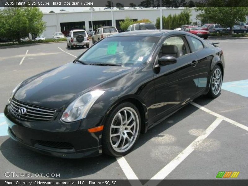 Black Obsidian / Stone 2005 Infiniti G 35 Coupe