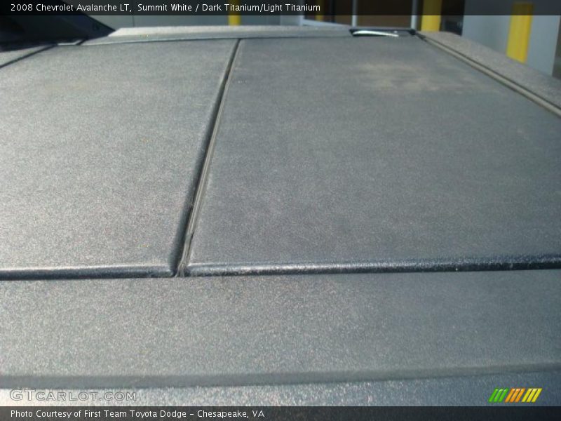 Summit White / Dark Titanium/Light Titanium 2008 Chevrolet Avalanche LT