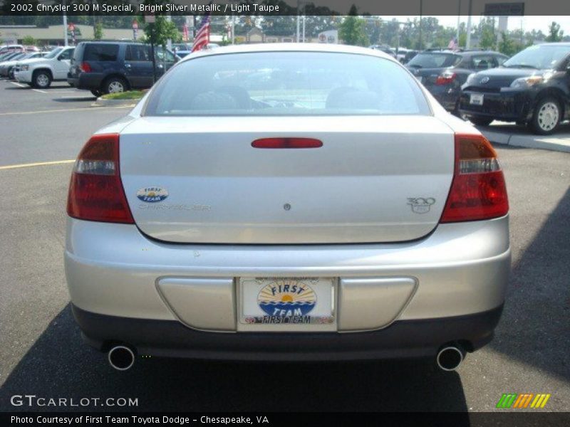 Bright Silver Metallic / Light Taupe 2002 Chrysler 300 M Special