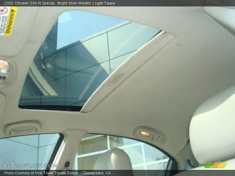 Bright Silver Metallic / Light Taupe 2002 Chrysler 300 M Special