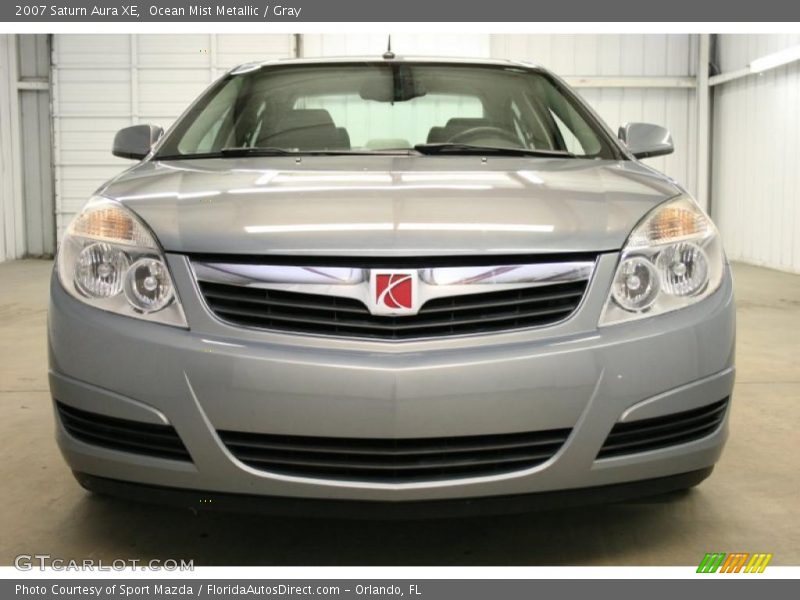 Ocean Mist Metallic / Gray 2007 Saturn Aura XE