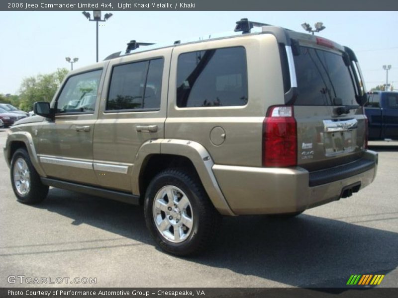 Light Khaki Metallic / Khaki 2006 Jeep Commander Limited 4x4