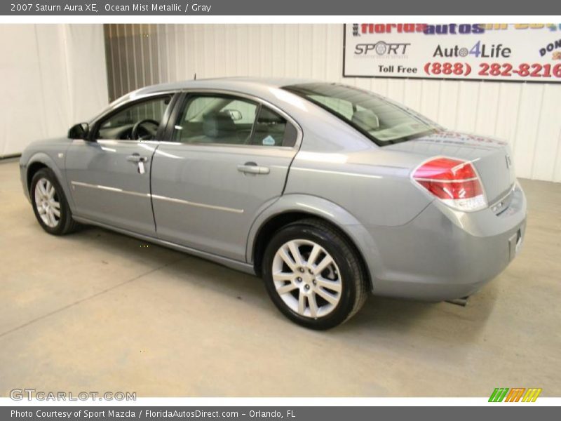 Ocean Mist Metallic / Gray 2007 Saturn Aura XE