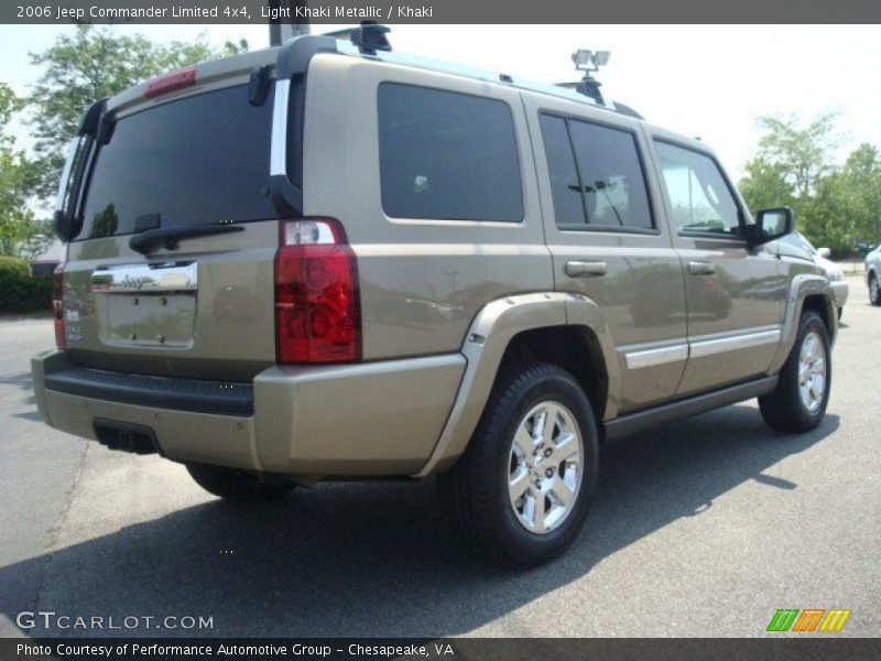 Light Khaki Metallic / Khaki 2006 Jeep Commander Limited 4x4