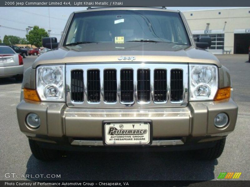 Light Khaki Metallic / Khaki 2006 Jeep Commander Limited 4x4