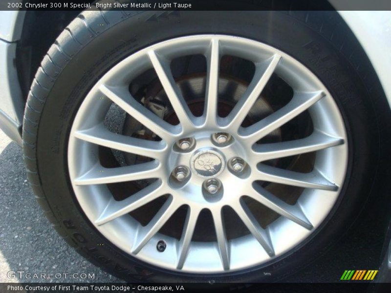 Bright Silver Metallic / Light Taupe 2002 Chrysler 300 M Special