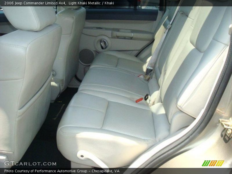Light Khaki Metallic / Khaki 2006 Jeep Commander Limited 4x4