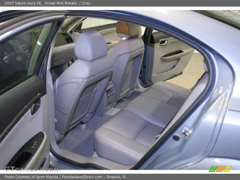 Ocean Mist Metallic / Gray 2007 Saturn Aura XE