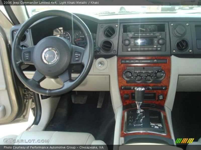 Light Khaki Metallic / Khaki 2006 Jeep Commander Limited 4x4