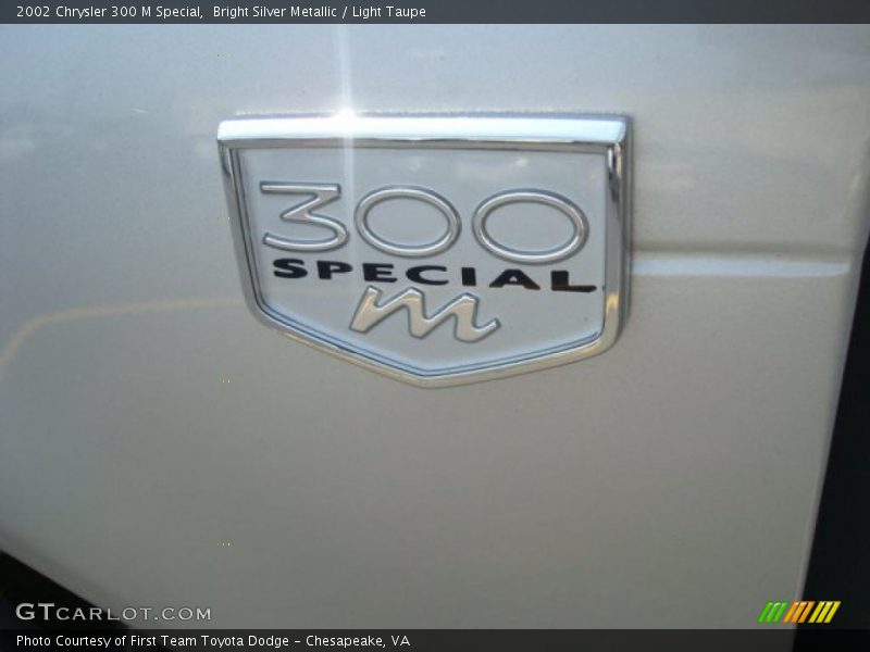 Bright Silver Metallic / Light Taupe 2002 Chrysler 300 M Special