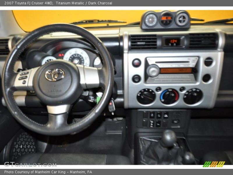 Titanium Metallic / Dark Charcoal 2007 Toyota FJ Cruiser 4WD