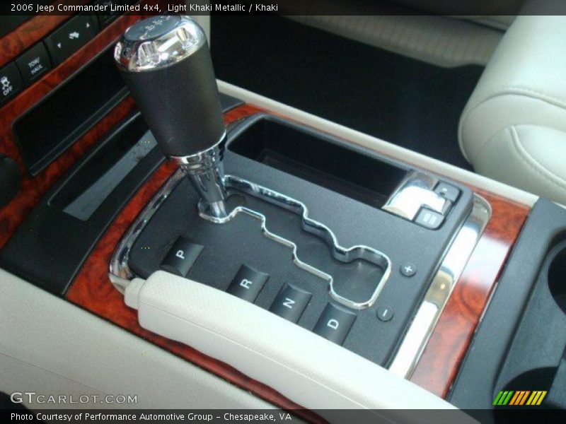 Light Khaki Metallic / Khaki 2006 Jeep Commander Limited 4x4