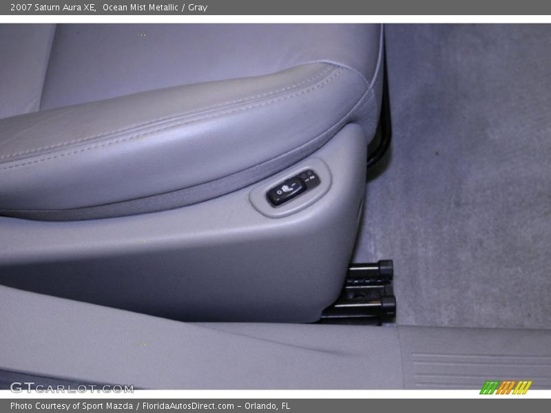 Ocean Mist Metallic / Gray 2007 Saturn Aura XE