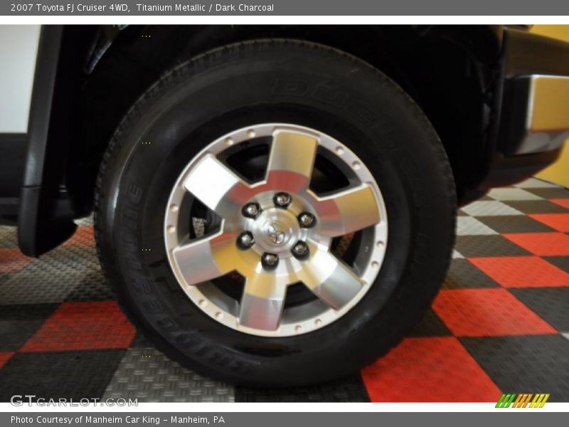 Titanium Metallic / Dark Charcoal 2007 Toyota FJ Cruiser 4WD