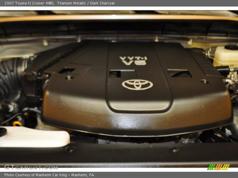 Titanium Metallic / Dark Charcoal 2007 Toyota FJ Cruiser 4WD