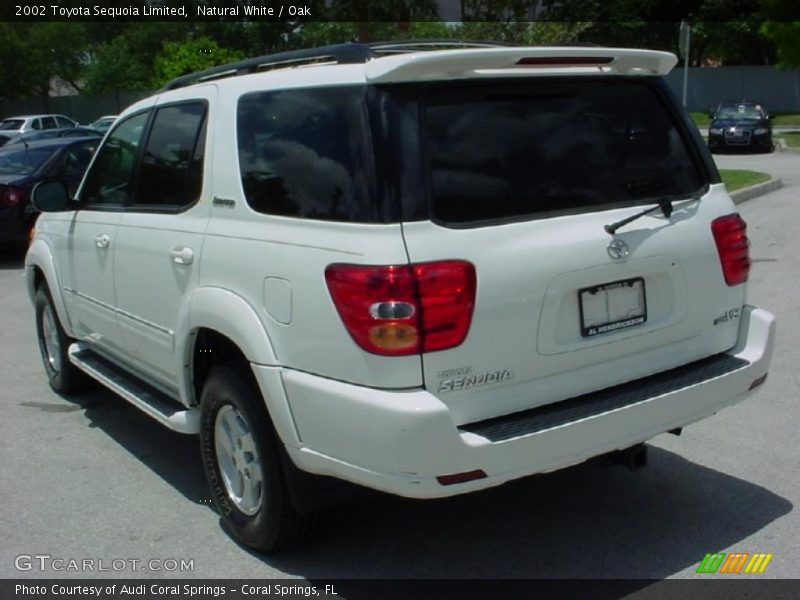 Natural White / Oak 2002 Toyota Sequoia Limited