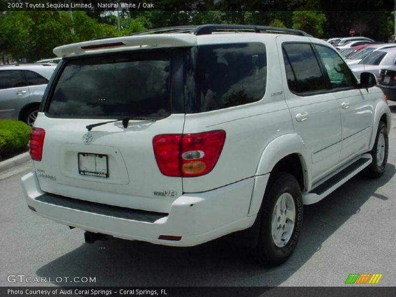Natural White / Oak 2002 Toyota Sequoia Limited