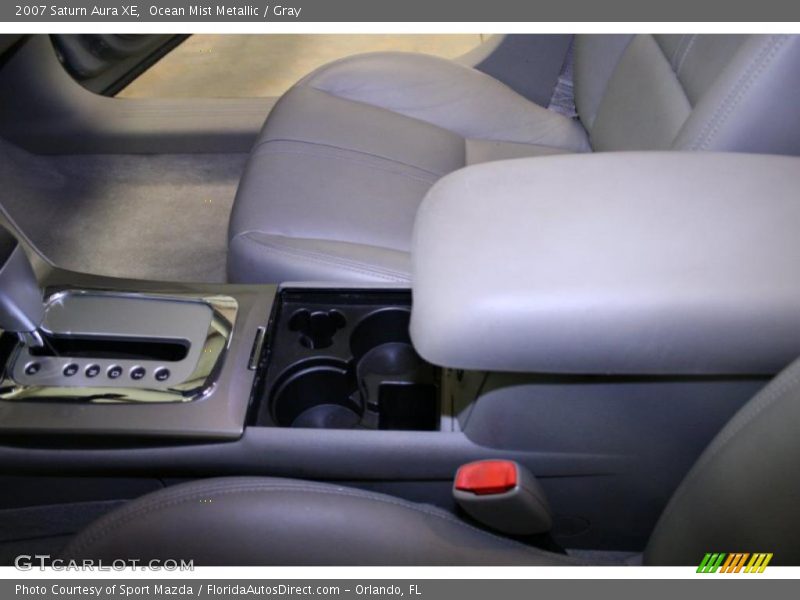 Ocean Mist Metallic / Gray 2007 Saturn Aura XE