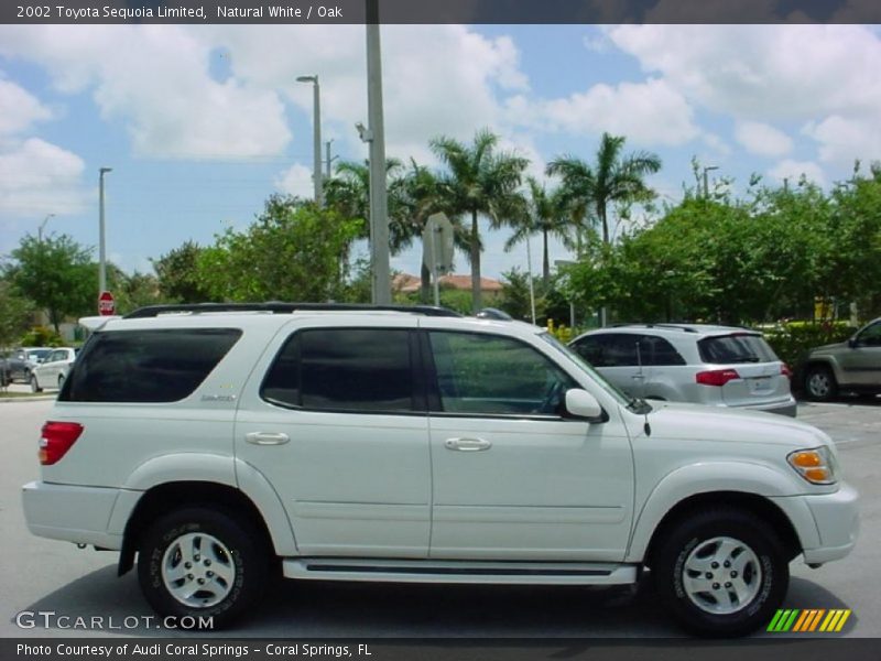 Natural White / Oak 2002 Toyota Sequoia Limited