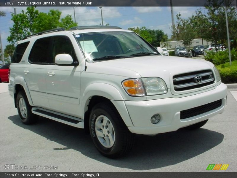 Natural White / Oak 2002 Toyota Sequoia Limited