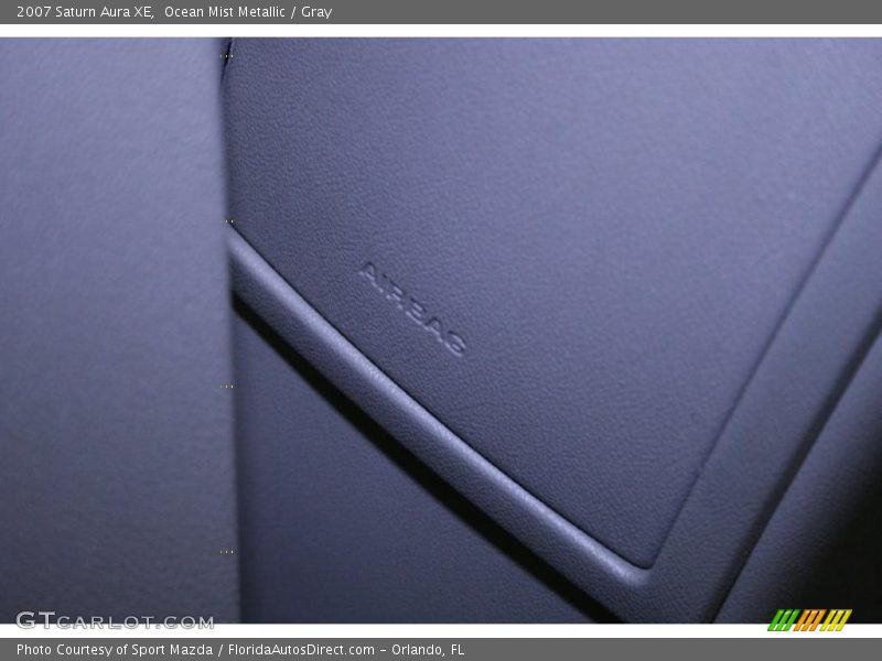 Ocean Mist Metallic / Gray 2007 Saturn Aura XE