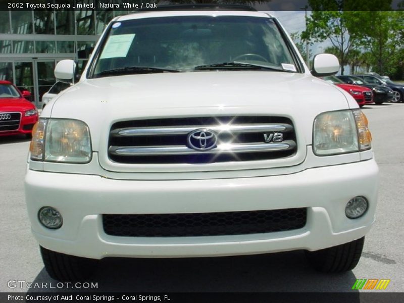 Natural White / Oak 2002 Toyota Sequoia Limited
