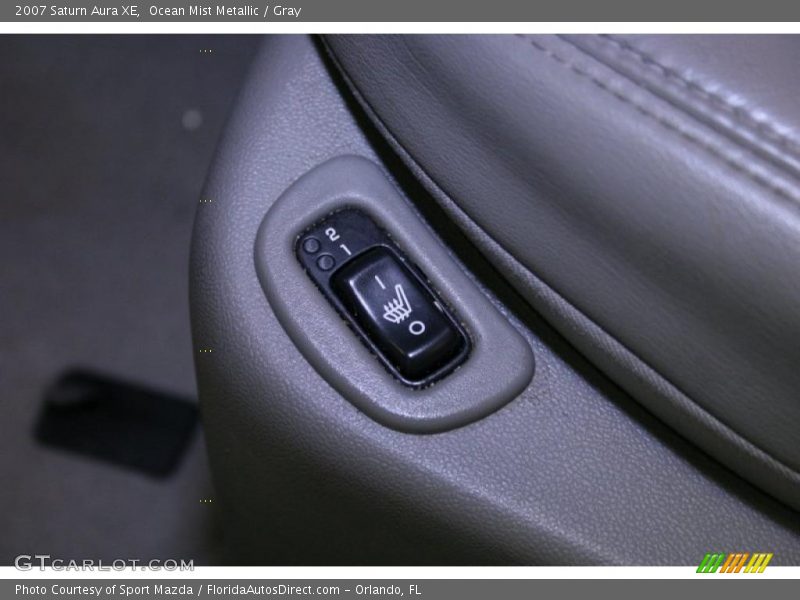 Ocean Mist Metallic / Gray 2007 Saturn Aura XE
