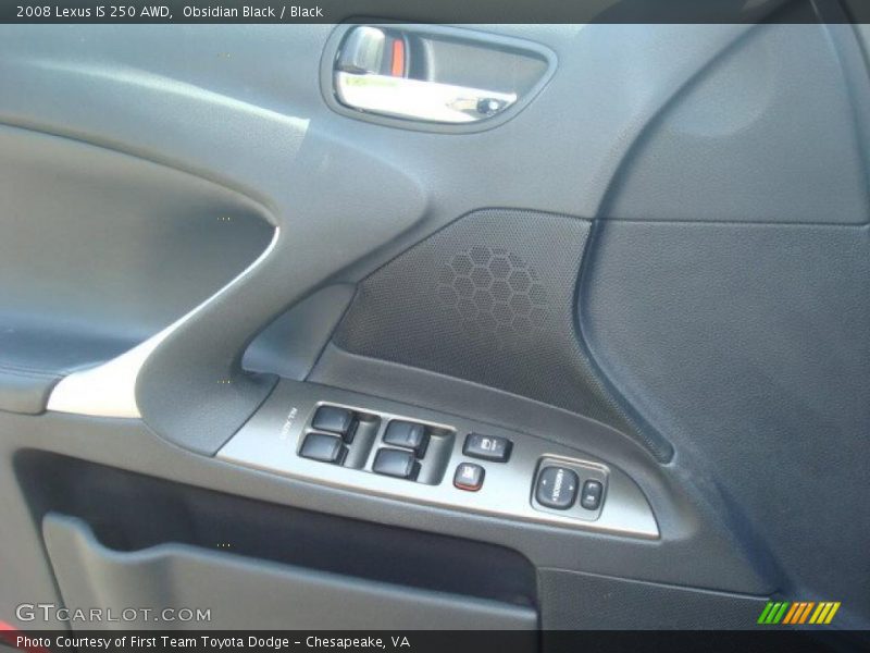 Obsidian Black / Black 2008 Lexus IS 250 AWD