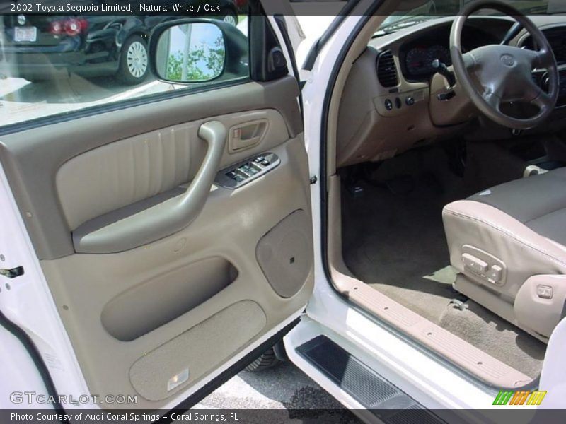 Natural White / Oak 2002 Toyota Sequoia Limited