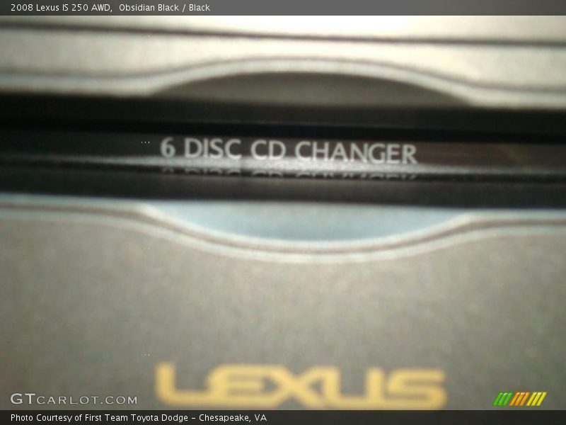 Obsidian Black / Black 2008 Lexus IS 250 AWD